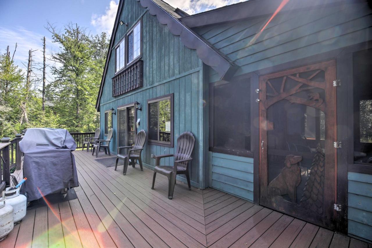 Lake Placid Chalet Deck And Forest Views! Buitenkant foto