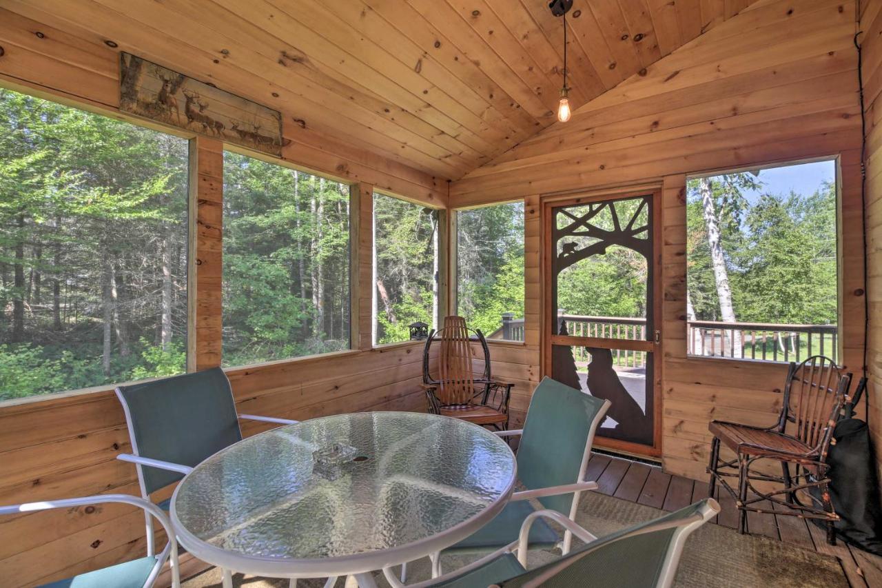 Lake Placid Chalet Deck And Forest Views! Buitenkant foto